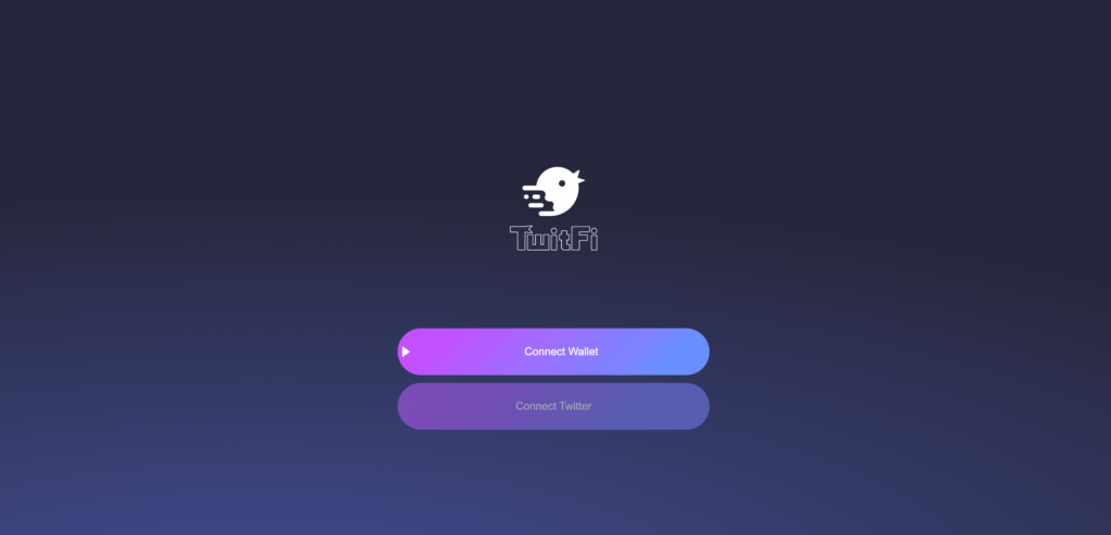 TwitFiとウォレットの接続方法