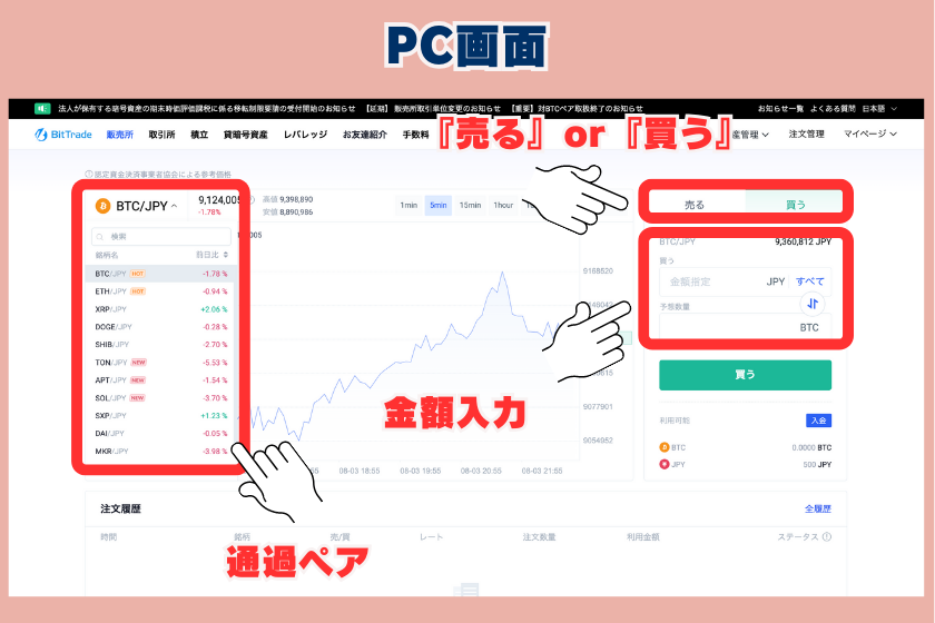 【画像02】ビットトレード評判　サイト画像