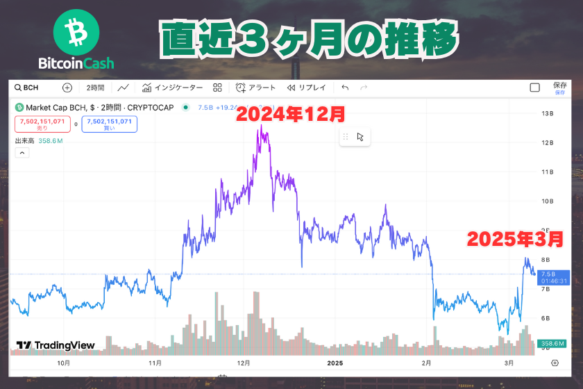 画像７：仮想通貨_BCH_３ヶ月