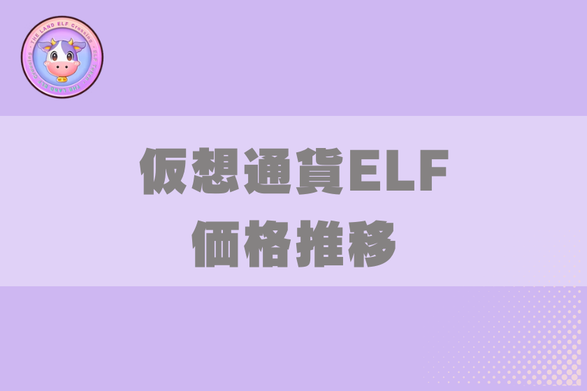 画像7:仮想通貨ELF_価格推移