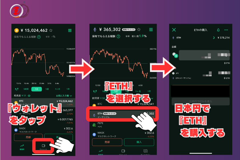 画像8:仮想通貨TGT_コインチェック買い方2